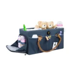 Luxury Caddy Diaper Organizer, Stylish baby bag for mothers with ample storage boxes