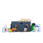 Luxury Caddy Diaper Organizer, Stylish baby bag for mothers with ample storage boxes