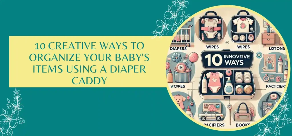 10 Creative Ways to Organize Your Baby's Items Using a Diaper Caddy