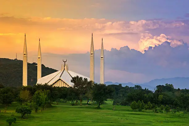 Shah Faisal Mosque - most beautiful place in islamabad
