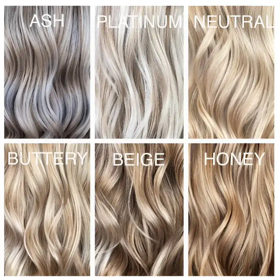 Common Hair Color Shades